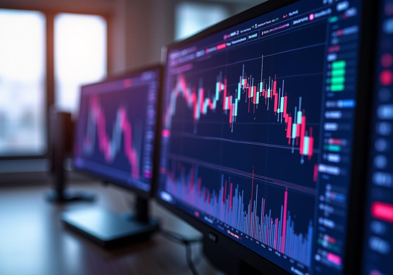 Professioneel cryptocurrency dashboard met realtime koersen